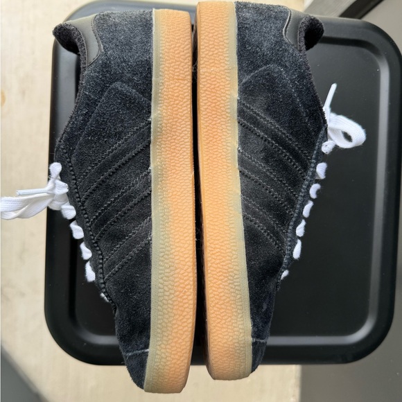 Adidas Originals NIB Gazelle Adv Black Suede Sneakers - Picture 6 of 13